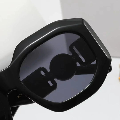 9-color fashion lion head polarized sunglasses