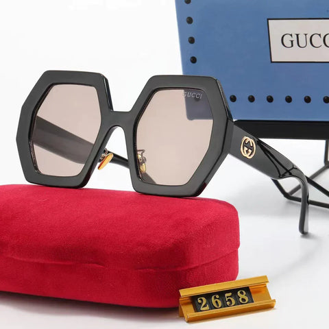 6-color fashion  rhombus frame sunglasses polarizer