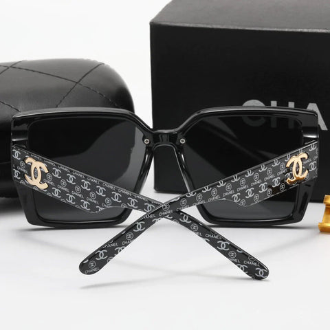 4 color fashion printing temple polarized sunglasses