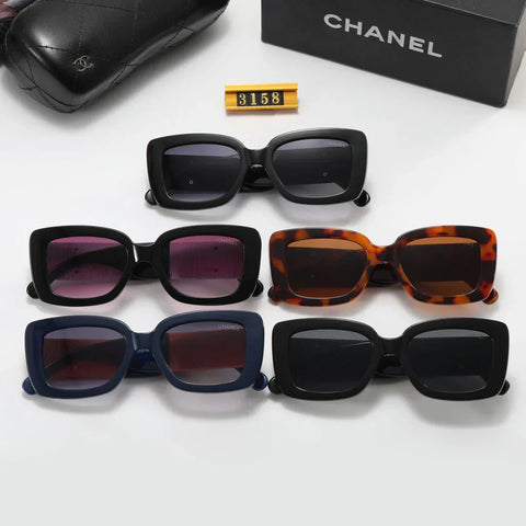 5 colors fashion stripe polarized sunglasses