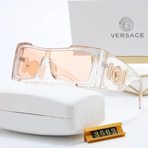 5-color fashion letter temple sunglasses polarized glasses