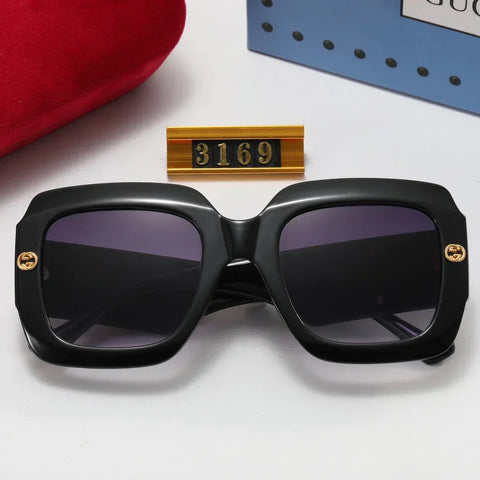 6 color luxury threaded  polarized sunglasses