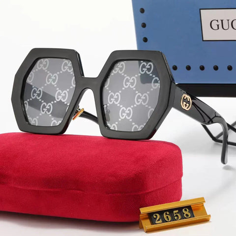 6-color fashion  rhombus frame sunglasses polarizer