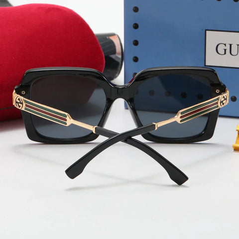 5-color fashion printing stripe polarized sunglasses with temples