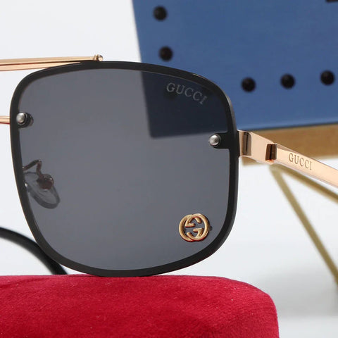 5 color fashion printing oval polarized sunglasses