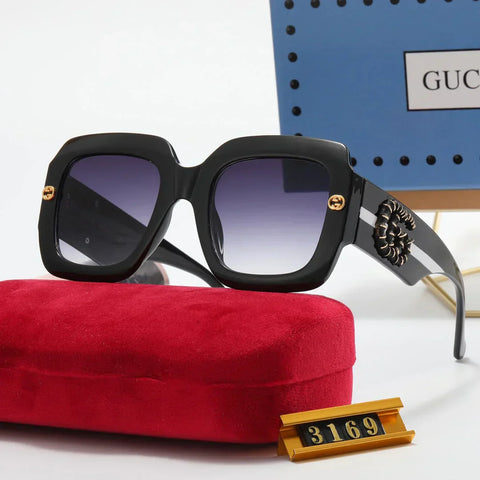 6 color luxury threaded  polarized sunglasses