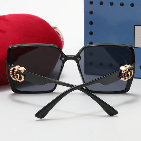 4 color luxury green and red printing polarized sunglasses