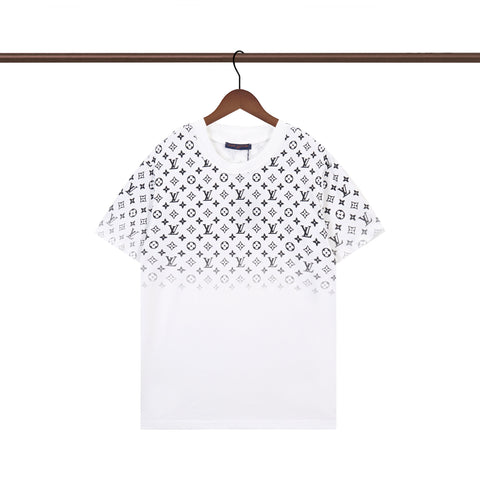 Gradient letter print T-shirt